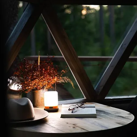 Luxussátor Treehouse Dome Vidnes