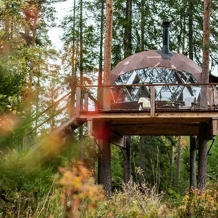 Treehouse Dome Luxussátor